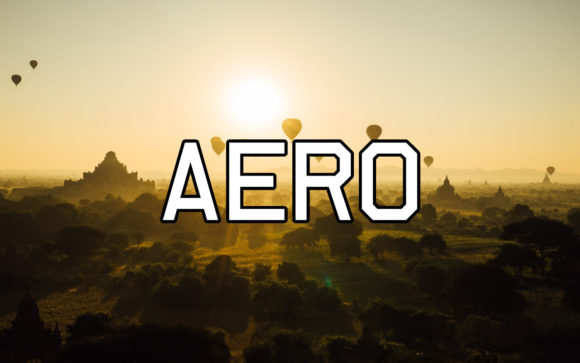 Aero: The Geometric Sans Serif That Brings Ideas to Life