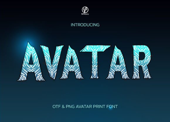 Avatar: A Bold Display Font for Modern Creators