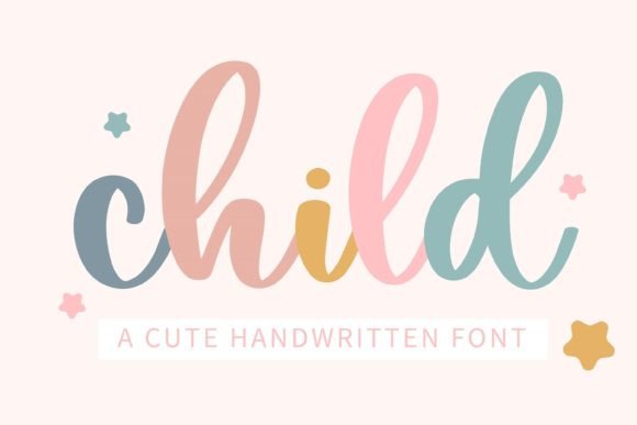 Child: The Handwritten Font That Brings Warmth to Any Design