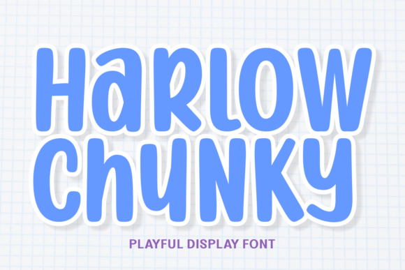 Harlow Chunky: The Font That Brings Bubbly Energy to Your Brand