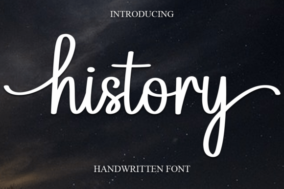 History: A Sweet Script for Joyful, Elegant Design