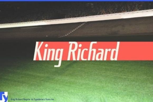King Richard: The Bold Serif That Captures 1960s American Style