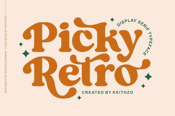 Picky Retro: Vintage Flair for Modern Branding