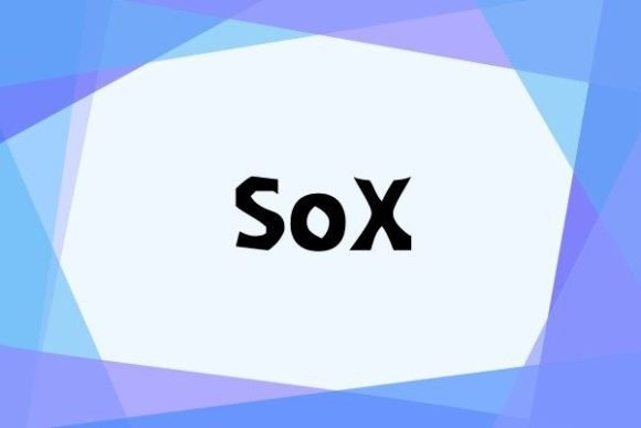Sox: A Display Typeface for Bold, Modern Visuals