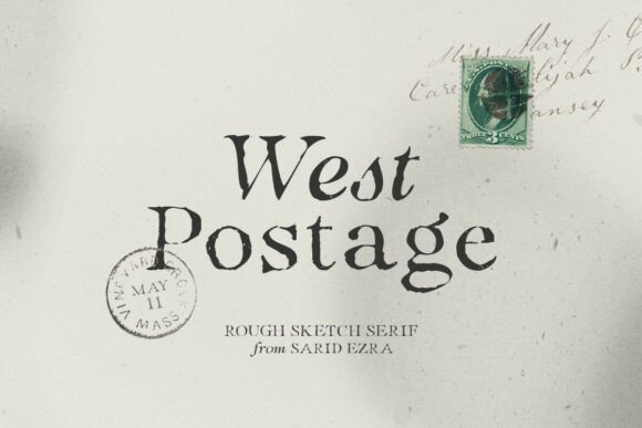 West Postage: A Handcrafted Serif for Authentic Brands