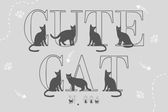 Why Cute Cat N.004 is the Purrfect Font for Your Next Project