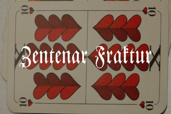 Zentenar Fraktur: A Modern Blackletter for Bold Brands